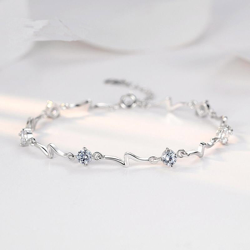 Eclaza Adorn Your Wrist With Elegance 92.5 Sterling Silver Designer Bracelets